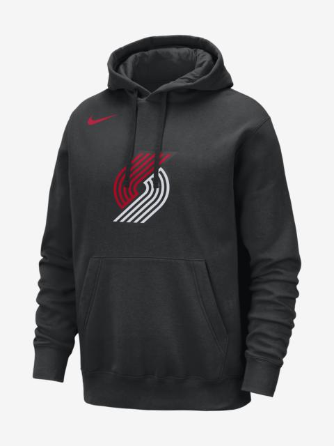 Nike Portland Trail Blazers Club Nike Men's NBA Pullover Hoodie