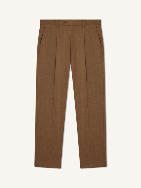 FRESCOBOL CARIOCA AFFONSO LINEN-WOOL TROUSERS