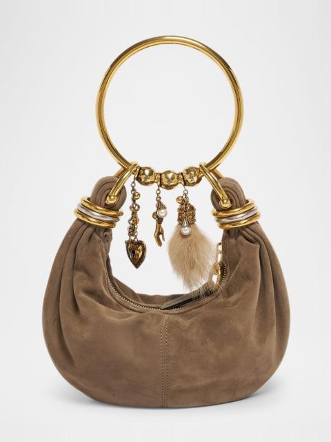 Chloé Bracelet Hobo Bag in Suede