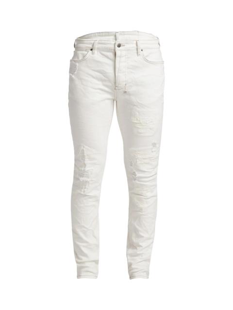 Ksubi Van Winkle Trashed Skinny Jeans "White" 5000006620