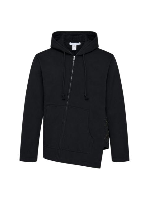 Comme des Garçons SHIRT Splash Paint Zip-Up Hoodie