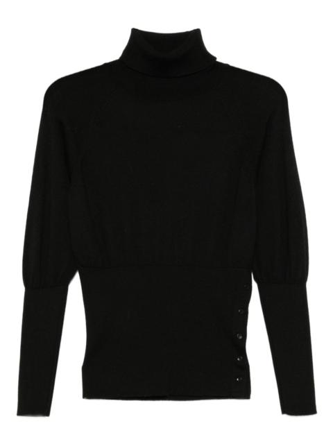 Simone Rocha fitted high-neck top