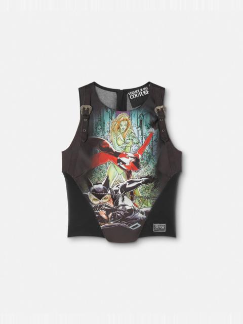 VERSACE JEANS COUTURE Gotham City Sirens Top