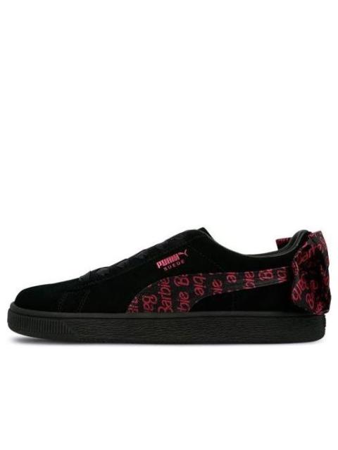 PUMA (WMNS) PUMA Barbie x Suede Classic 'Black' 366337-01