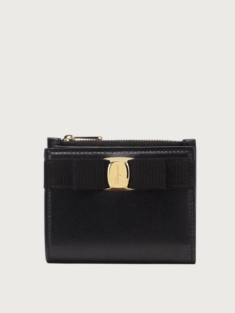 FERRAGAMO Vara Bow compact wallet