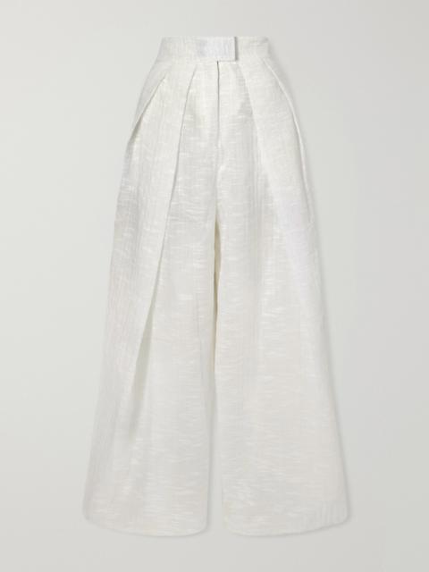 MATICEVSKI Hello Sailor Pleated Organza Pants