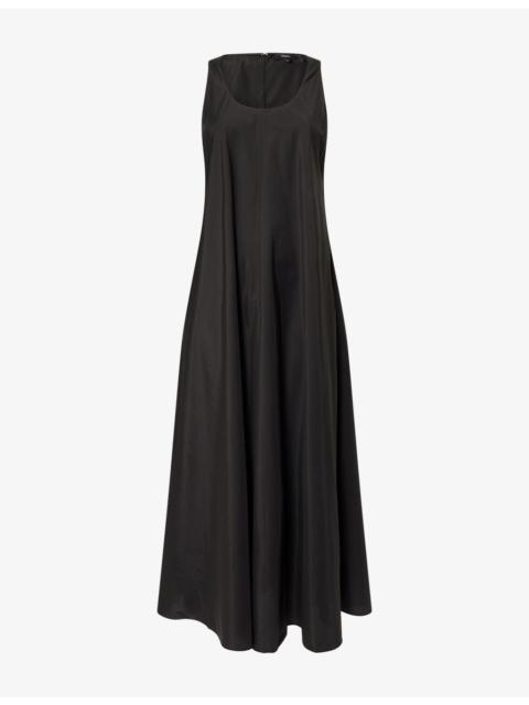 Theory Tent Cotton-Blend Tank Dress