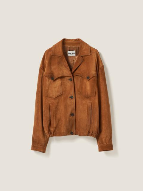 Miu Miu Suede jacket