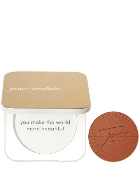 Jane Iredale jane iredale Gold Refillable Compact and PureBronze Matte Bronzer Refill - Dark