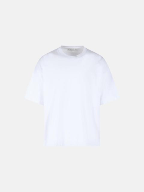 'HENO' WHITE COTTON T-SHIRT