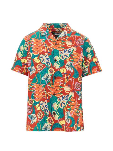 Patagonia floral-pattern camp shirt