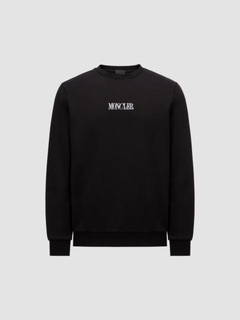 Moncler Year of the Snake Patch Neoprene Sweatshirt | REVERSIBLE