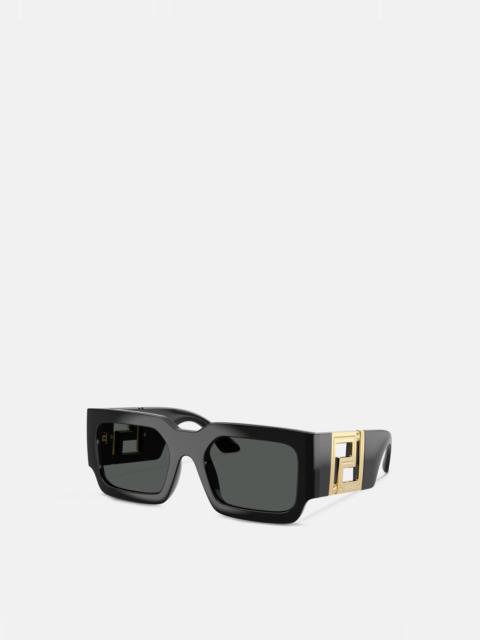VERSACE Greca Maxi Sunglasses