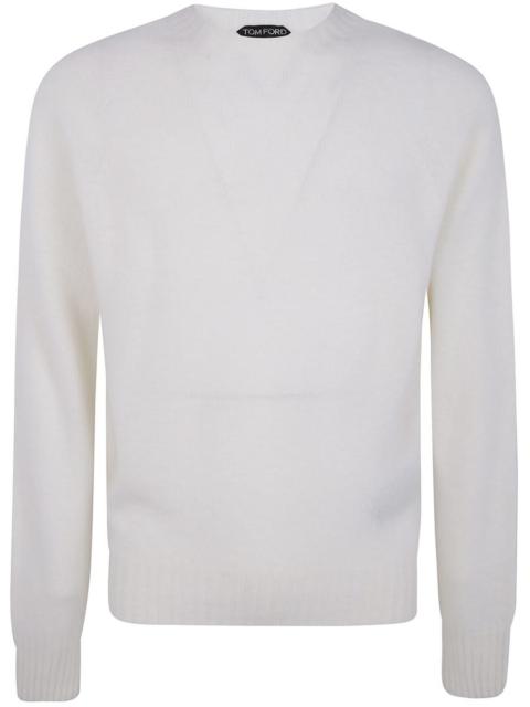 Tom Ford Scottish Teasel Cashmere Long Sleeves Crew Neck Clothing
