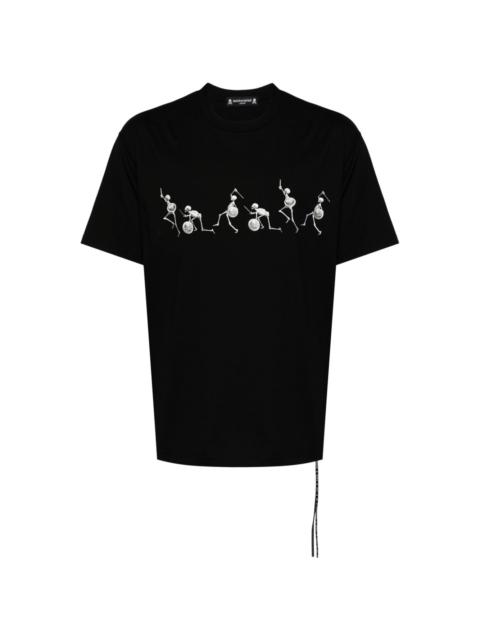 mastermind JAPAN Skull Warrior-print cotton T-shirt