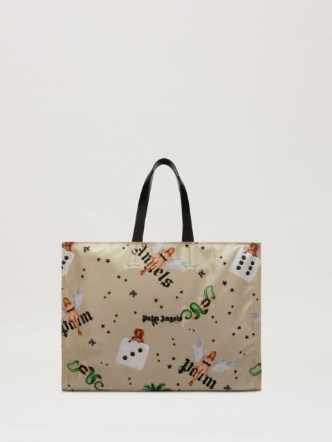 Palm Angels Pin up shopping bag