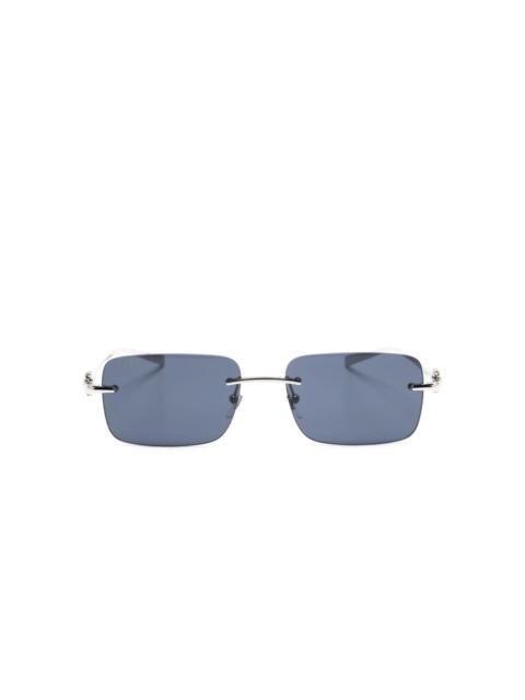 GUCCI rectangle-frame sunglasses