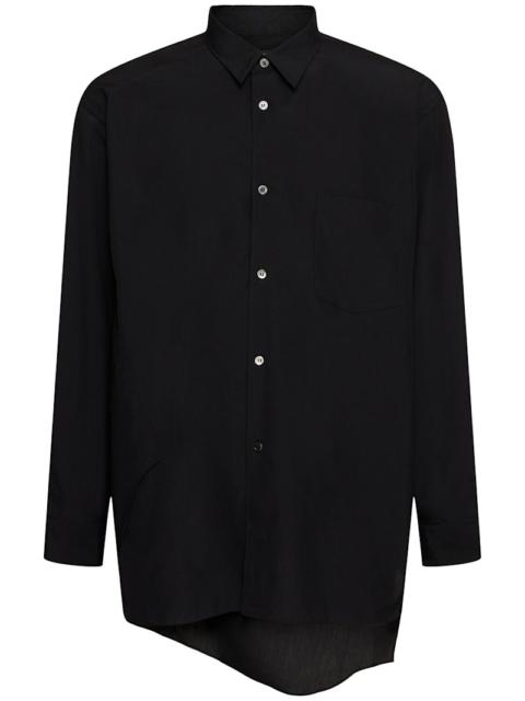 Comme des Garçons Homme Plus Asymmetric fluid shirt