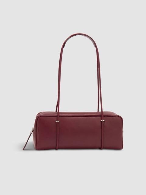 BY FAR Kimberly Sour Cherry Nappa Leather Shoulder Bag