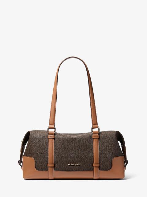 MICHAEL KORS Teddi Large Signature Logo Shoulder Bag