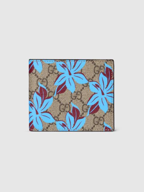 GUCCI Bi-fold GG printed wallet