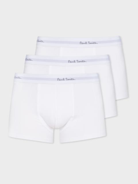 Paul Smith White Boxer Briefs Three Pack