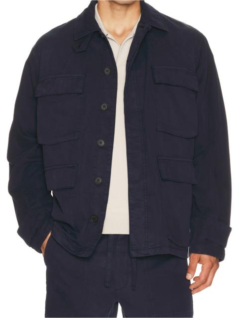 SIMKHAI Colton Four Pocket Utility Jacket