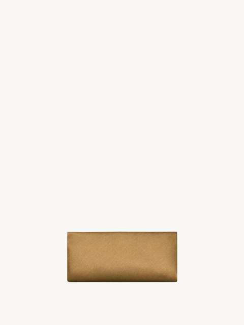 SAINT LAURENT EVENING SOFT CLUTCH IN SATIN
