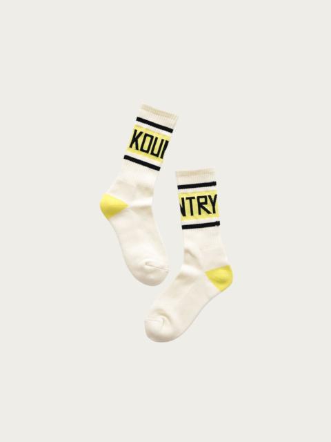 Kapital 144 Yarns KOUNTRY Socks - Ecru