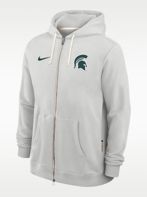 Nike Michigan State Sideline Men's Nike Dri-FIT College Full-Zip Hoodie