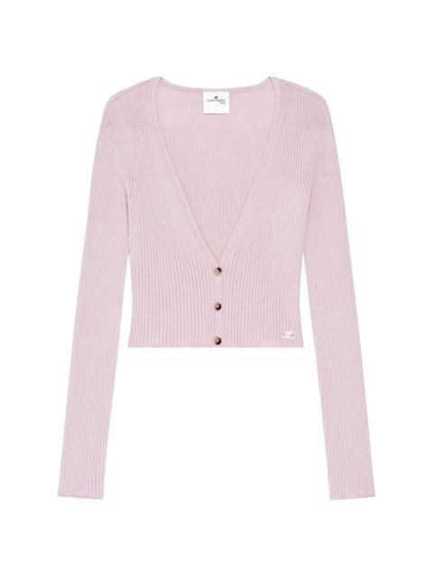 courrèges Solar cardigan