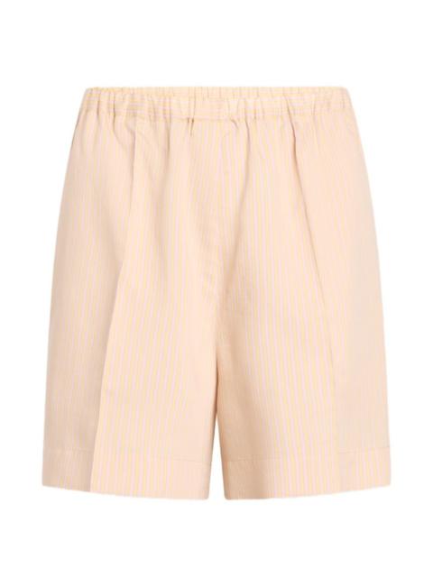 PATOU striped-pattern shorts