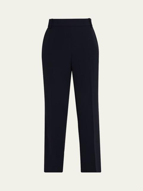 Vince Mid-Rise Tapered Pull-On Pants