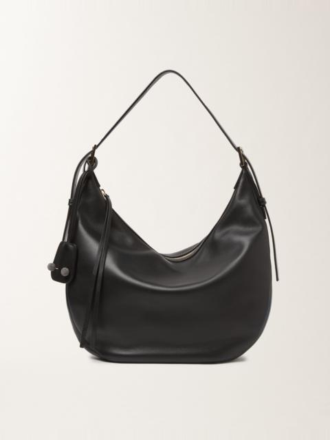 FABIANA FILIPPI Black nappa hobo bag