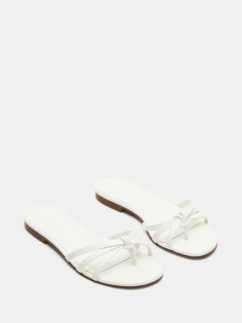 STEVE MADDEN CALISSI WHITE LEATHER