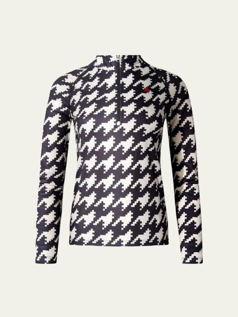 PERFECT MOMENT Quarter-Zip Ski Base Layer