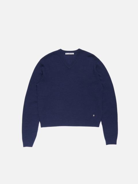 Acne Studios Merino wool jumper - Navy