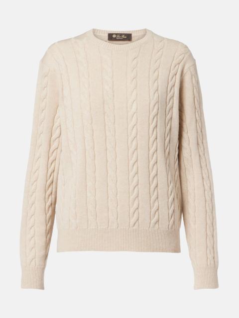 Loro Piana Cedar cable-knit cashmere sweater