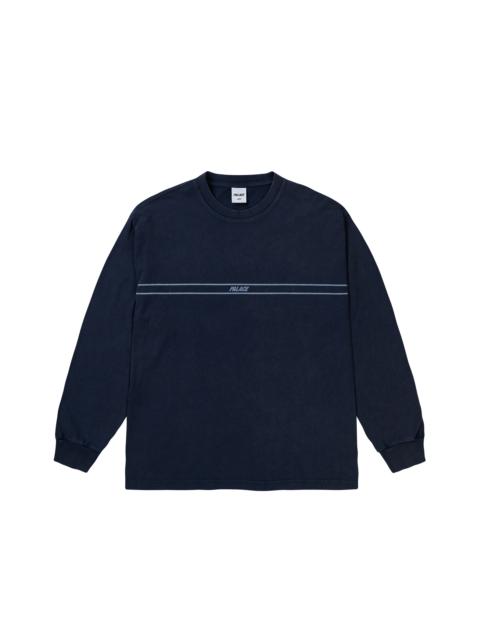 PALACE PIGMENT FONT LONGSLEEVE NAVY