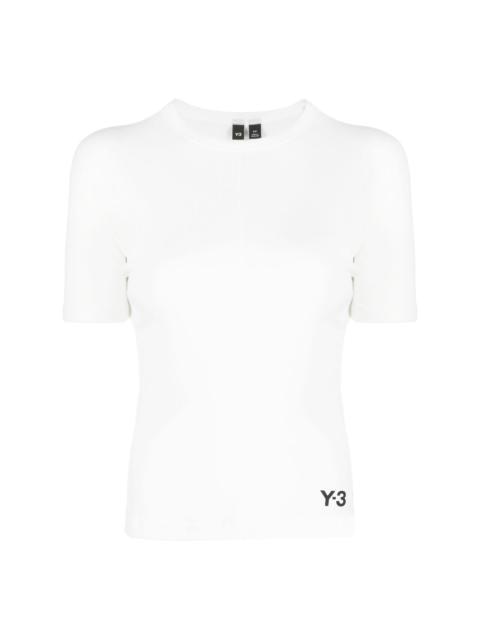 Y-3 short-sleeve organic-cotton top