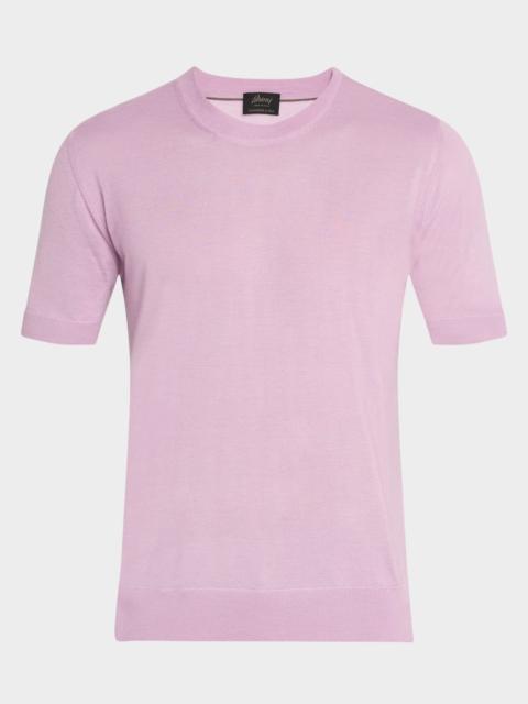 Brioni Men's Short-Sleeve Knit Shirt