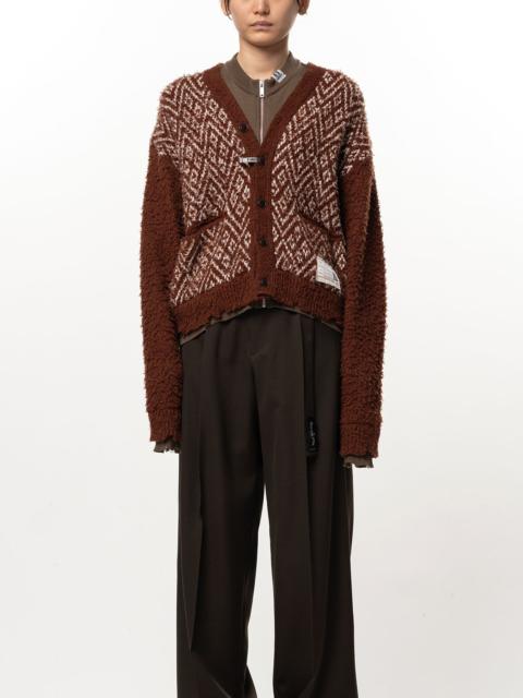 Maison MIHARAYASUHIRO Layered Knit Cardigan