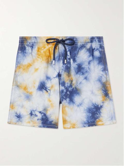 Moorea Slim-Fit Mid-Length Tie-Dyed Recycled Swim Shorts