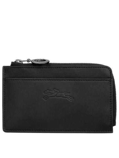 Longchamp Le Pliage Xtra Card holder Black - Leather