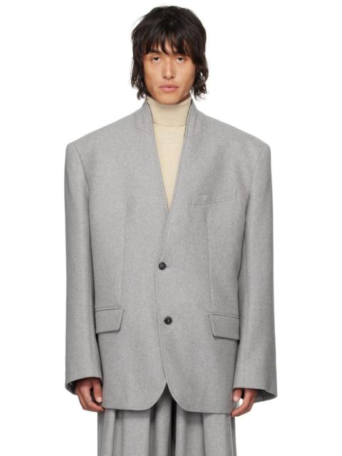 HED MAYNER collarless blazer