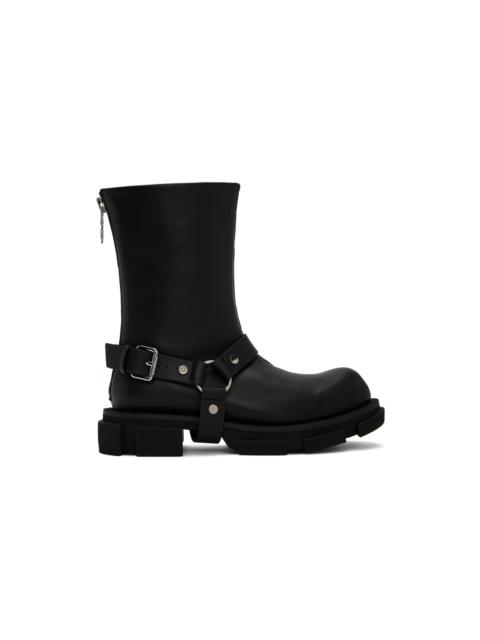 Black Gao Harness Boots