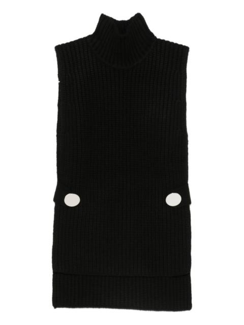 BRANDON MAXWELL Grayson knitted top