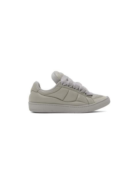Lanvin Gray Curb XL Sneakers