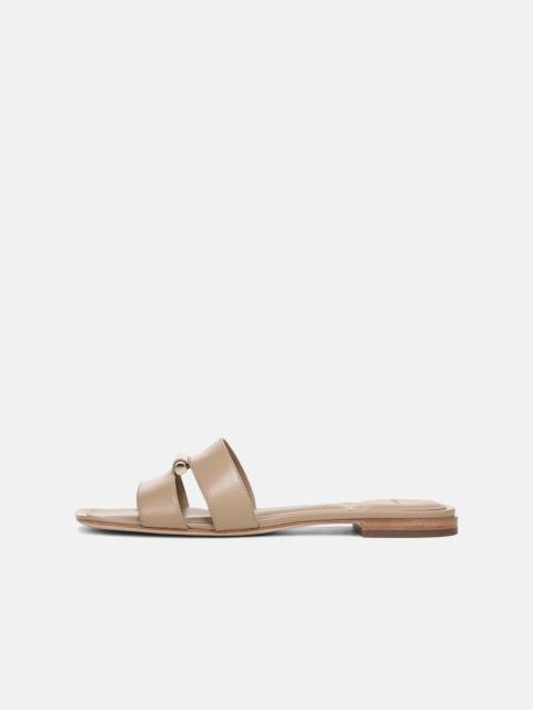 Vince Piper Leather Slide Sandal