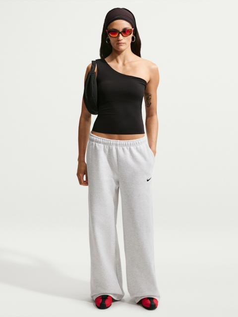 Nike Nike Studio Fleece Medium Weight Women's Mid-Rise Wide-Leg Pants
